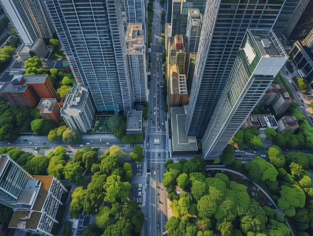 Représentation de Toronto par Drone - Direct Déménagement International